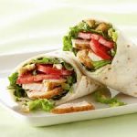 Bagels on park Chicken-Caesar-Wrap