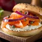 Bagel-Lox-Low-Fat-Flavored-Cream-Cheese weehawken delivery bagels on park